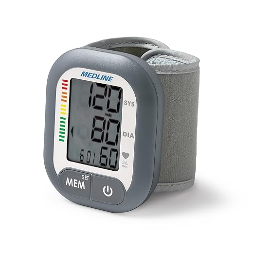 Medline Digital Wrist Blood Pressure Monitor